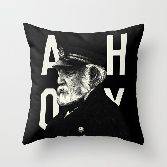 Ahoy Throw Pillow