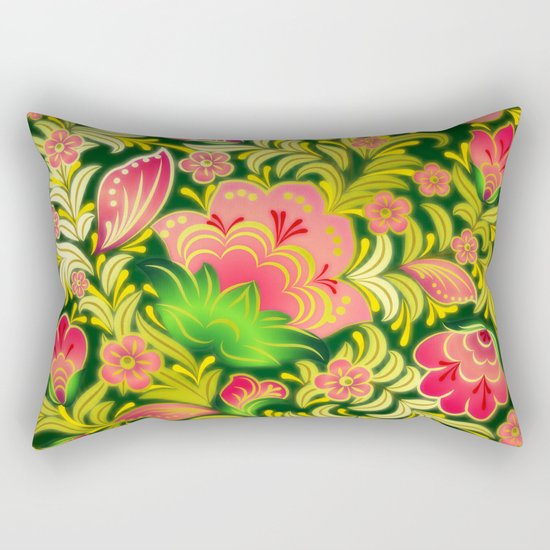 Shabby flowers #14 Rectangular Pillow