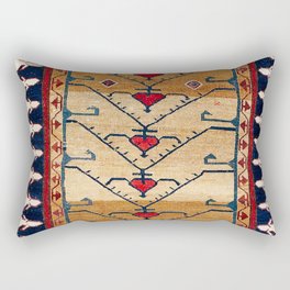 Azerbaijani Northwest Persian Carpet Print Rectangular Pillow