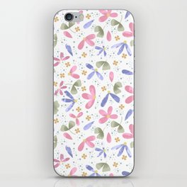 Baby Fleur-White iPhone Skin