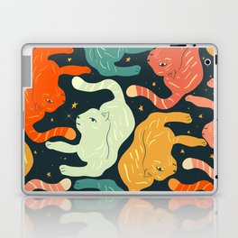 Tigers in the sky Laptop & iPad Skin | Tiger, Constellations, Vintage, Exotic, Pop, Animal, Bold, Tigers, Color, Pastel 