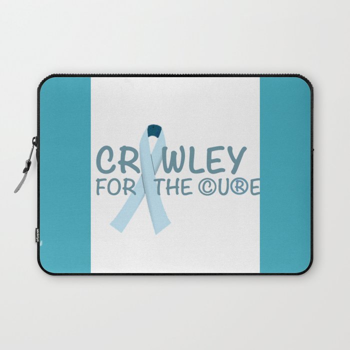 Crawley for the Cure Laptop Sleeve