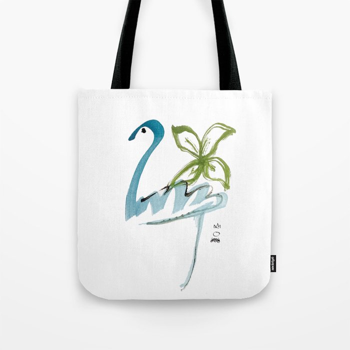 Queen and Her_Abstract original artwork Tote Bag