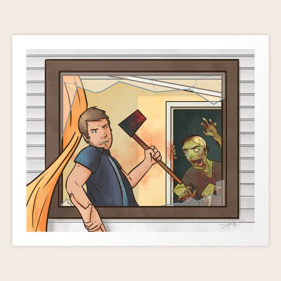 In or Out Art Print