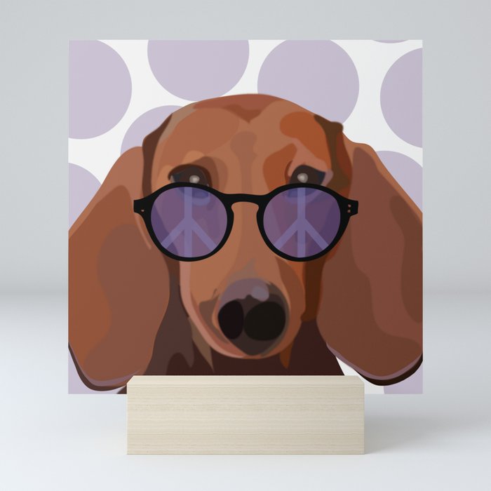 dachshund Mini Art Print