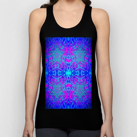 Bright Cool Stars Unisex Tank Top