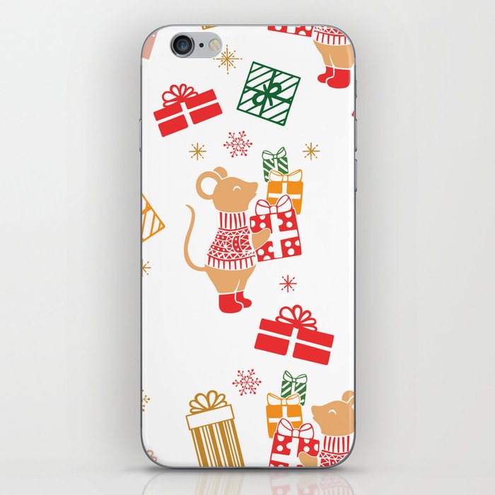 Christmas Pattern iPhone Skin