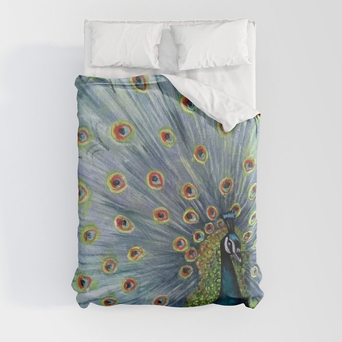 Peacock Duvet Cover