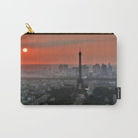 Paris le soir Tour Eiffel Carry-All Pouch