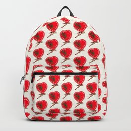 Valentine's Candy Box Pin-Up Backpack