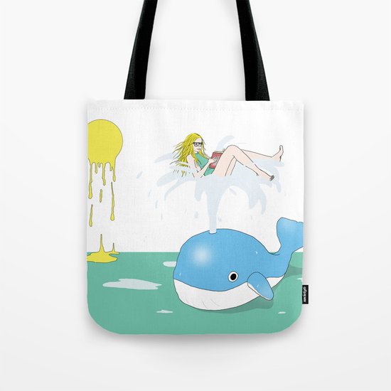 Whale of a time Tote Bag