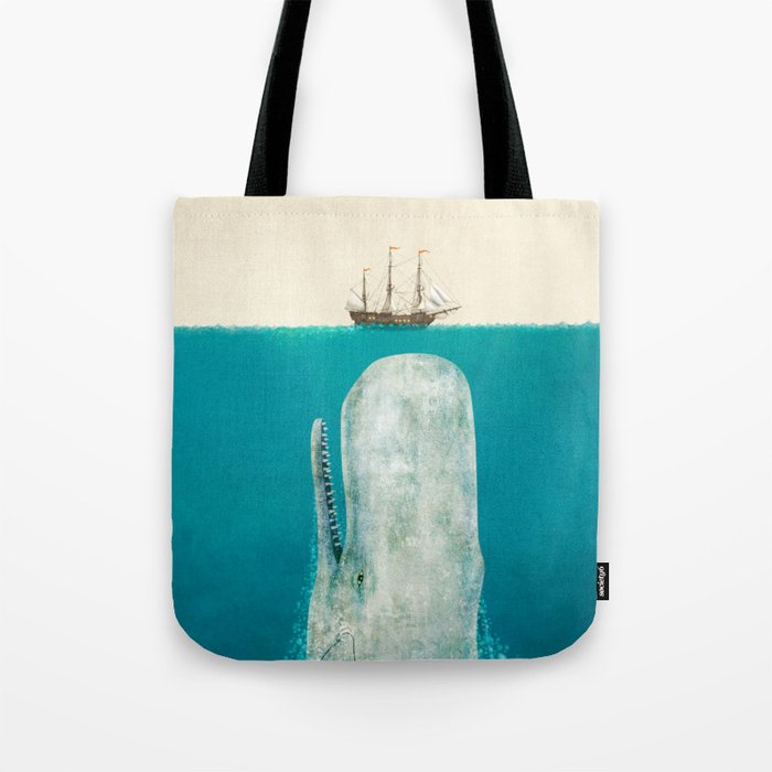 The Whale - option Tote Bag
