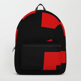 Number 5 (Red & Black) Backpack