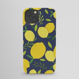 Freshly Picked Lemon iPhone Case
