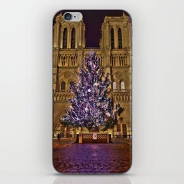 Joyeux Noël à Paris // Merry Christmas from Paris iPhone Skin