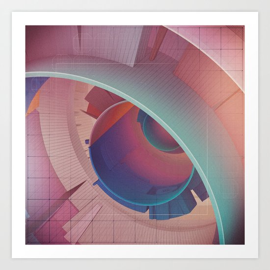 RECURSIVE.T (everyday 10.07.15) Art Print