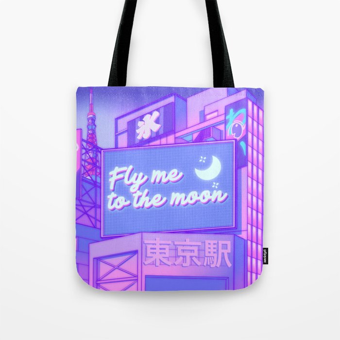 Moon City Tote Bag