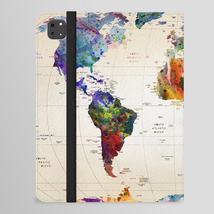 map iPad Folio Case