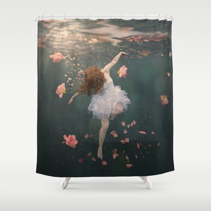 Rosewater Shower Curtain