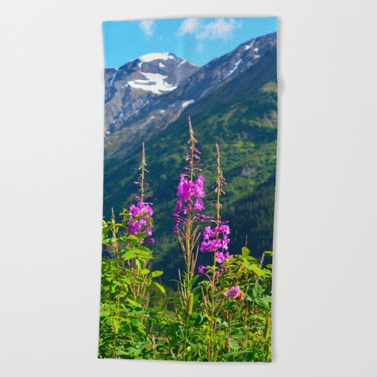 Fireweed ~ Mid-Summer Beach Towel