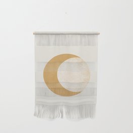 Moon Crescent - Gold Wall Hanging