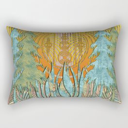 Mysterious Forest Rectangular Pillow