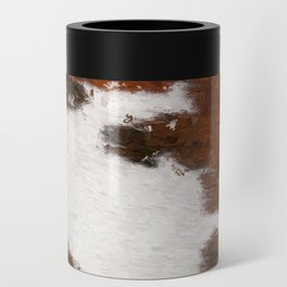 Modern Hygge Cowhide  Can Cooler
