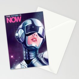 The future is now Stationery Cards