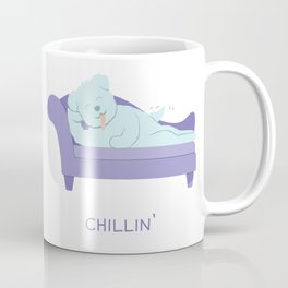 Happy Puppy: "Chillin'" Mug