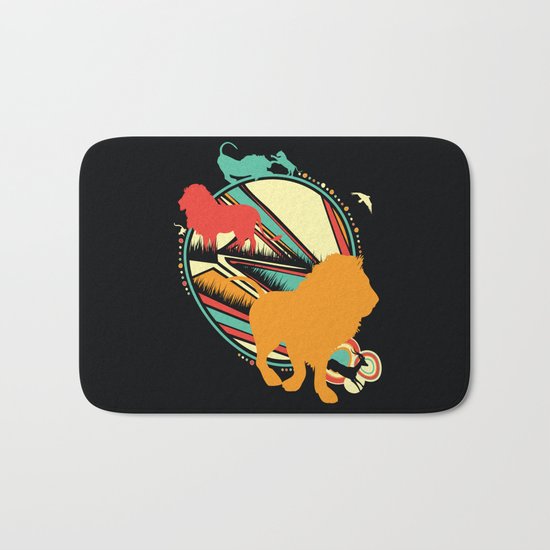 King of the Jungle Bath Mat