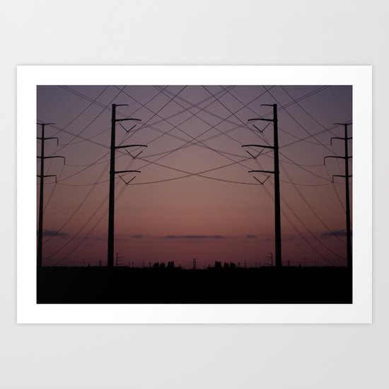Lines Art Print