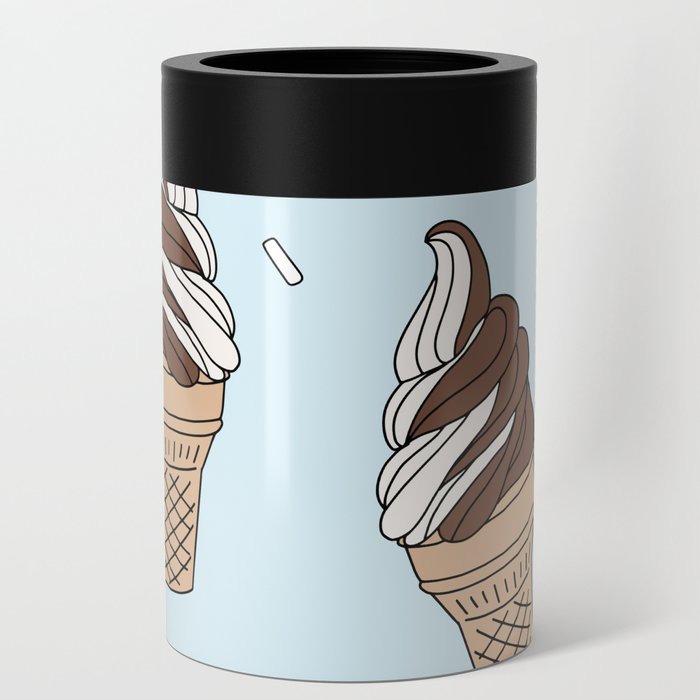 Twisty Cones (Blue) Can Cooler