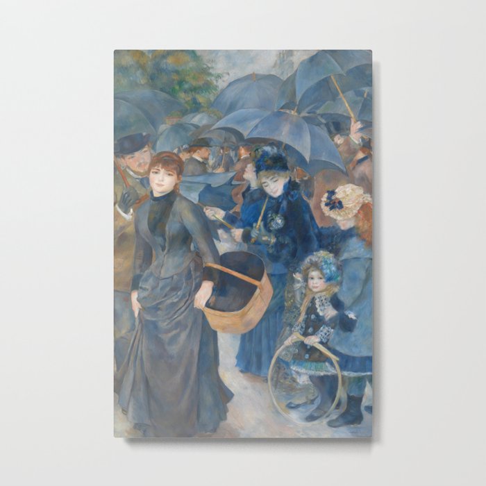 Auguste Renoir - The Umbrellas Metal Print
