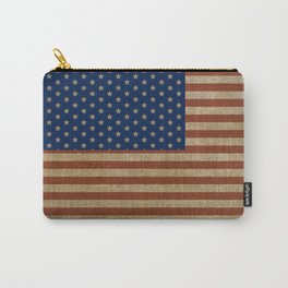 vintage USA flag Carry-All Pouch | Flag, Pattern, Usaflag, Graphicdesign, Digital, Stripes, Usastars, Vintageflag, Stars, 4Thofjuly 