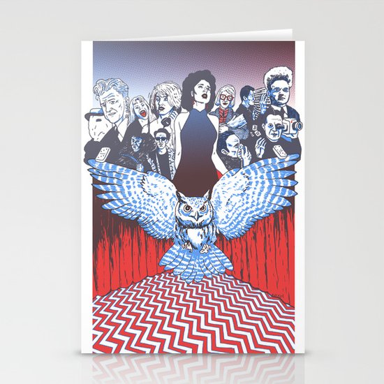 BLACK LODGE BURLESQUE Stationery Cards