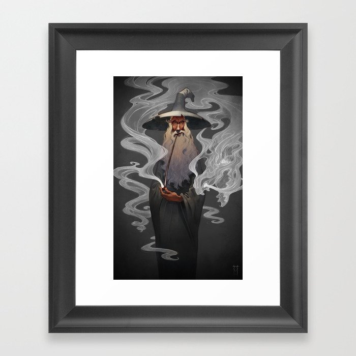 Stormcrow Framed Art Print