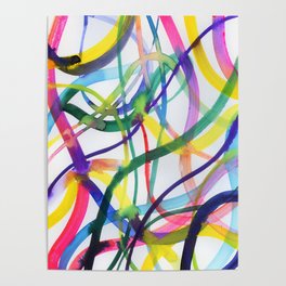 abstract breeze Poster