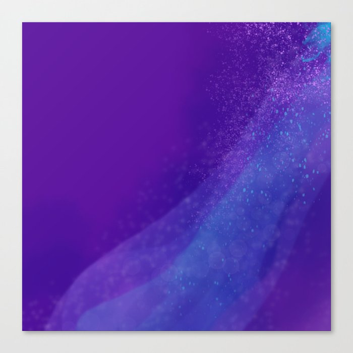 Purple Galaxy Leinwanddruck