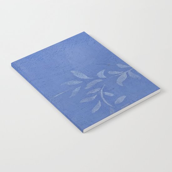Blue Ivy Vine - Pretty - Rustic - Floral Notebook