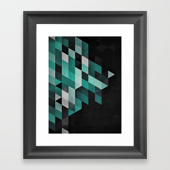 dryma mynt Framed Art Print