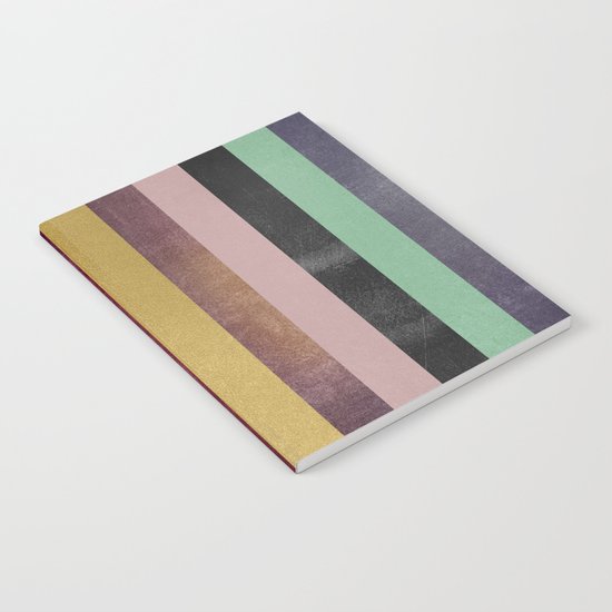 Stripe Combination Notebook