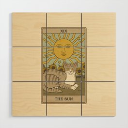 The Sun Wood Wall Art