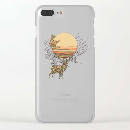 The Haunting Idle Clear iPhone Case