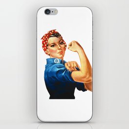 Retro pin up girl Tshirt  iPhone Skin