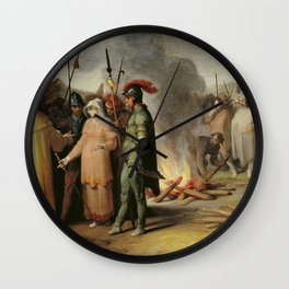 Cornelis van Haarlem - Juda and Tamar Wall Clock