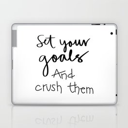 Crush your Goals Laptop Skin