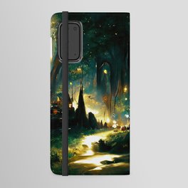 Walking through the fairy forest Android Wallet Case
