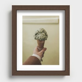 Matcha Recessed Framed Print