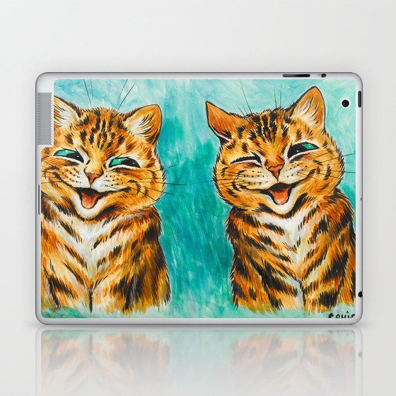 Reconciliation by Louis Wain Laptop & iPad Skin