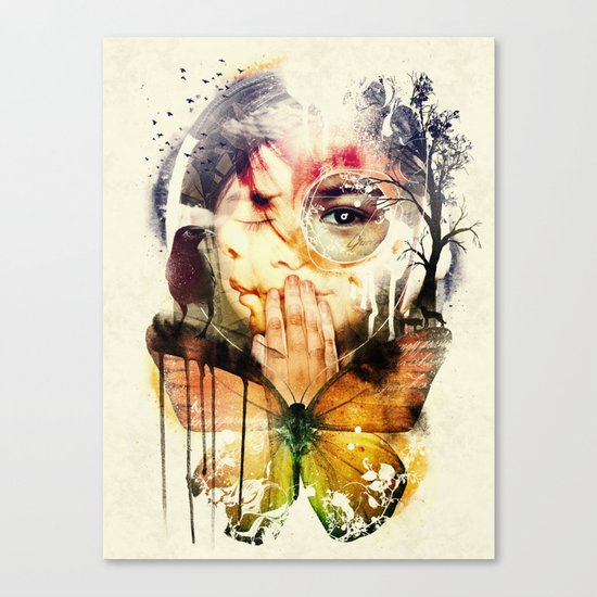 The Silence Canvas Print